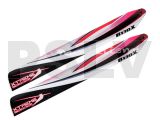 XCB135-A  Xtreme Productions Carbon Fiber Blade 135mm Red 130X  